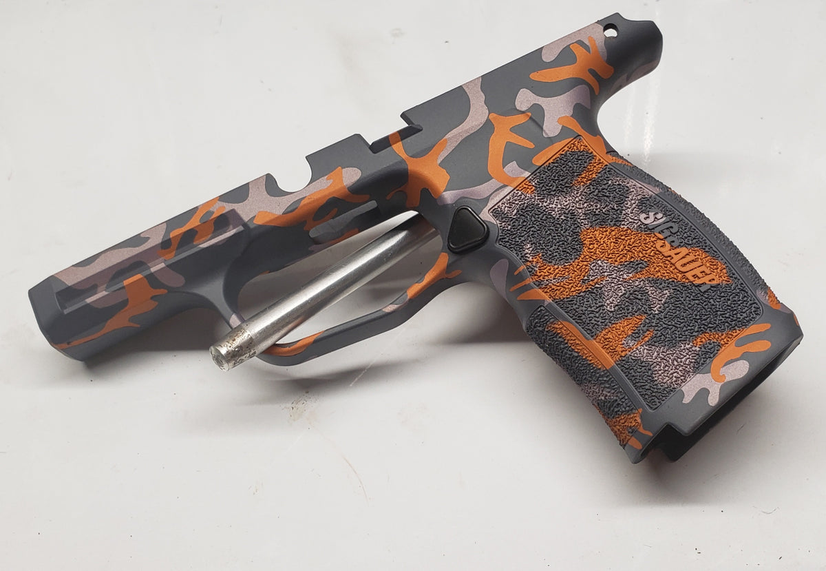 P365 Xl Grip Module Orange Purple Camo Madtech Industries