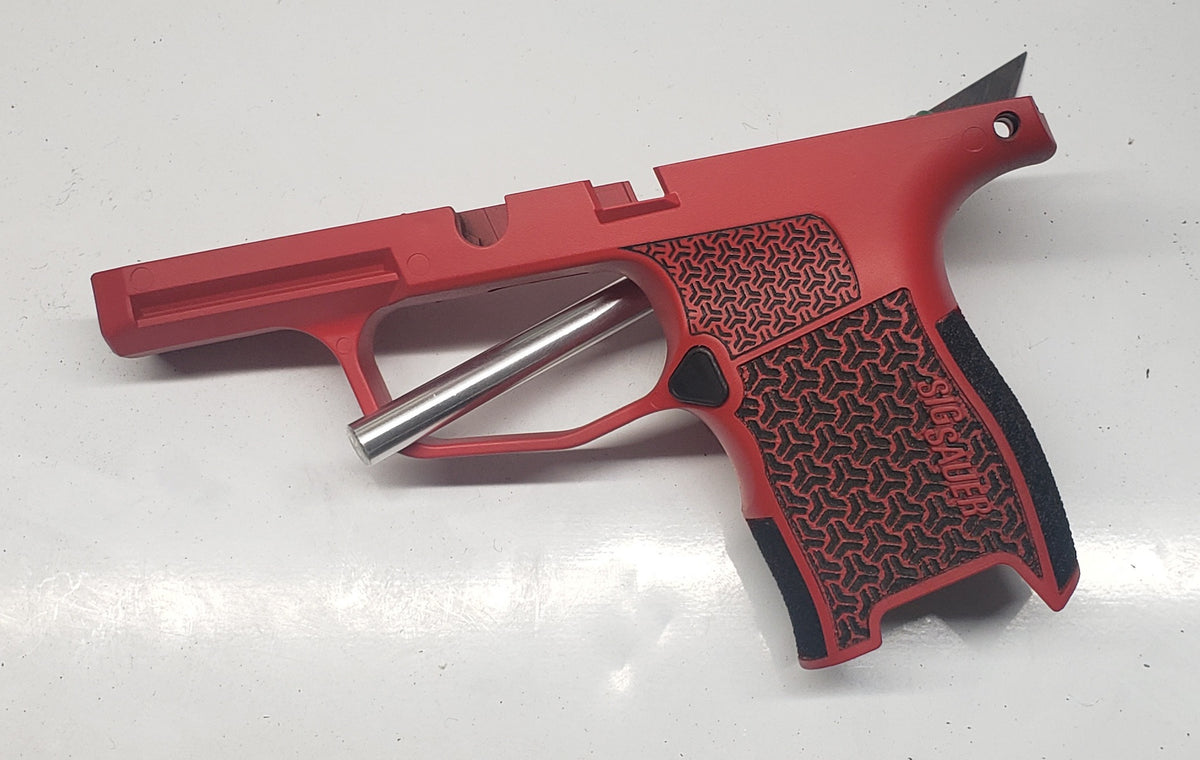 Cerakote P365 Grip Module Usmc Red Madtech Industries