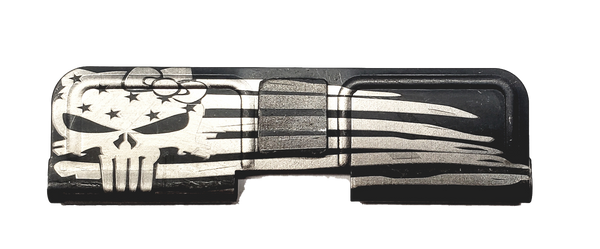Custom Ar-15 Hello Kitty Tattered Punisher Flag