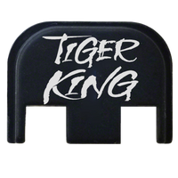 Custom Glock Tiger King Backplate Black