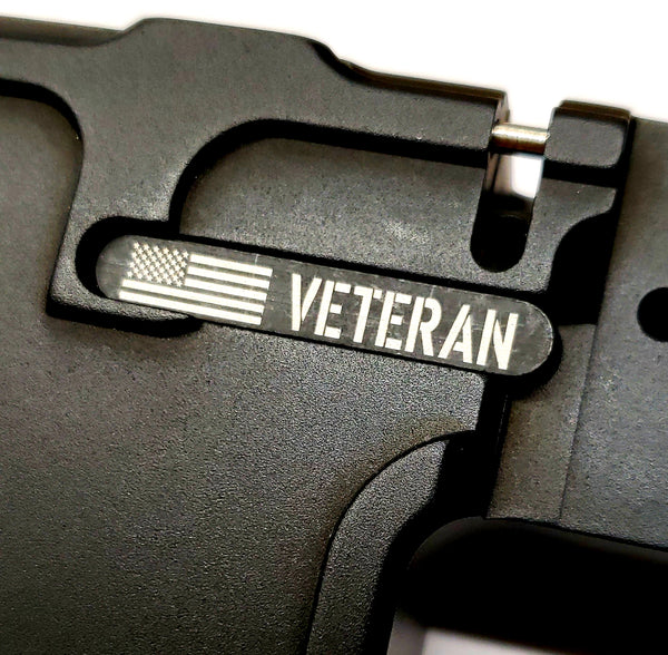 Custom AR Mag Catch Veteran
