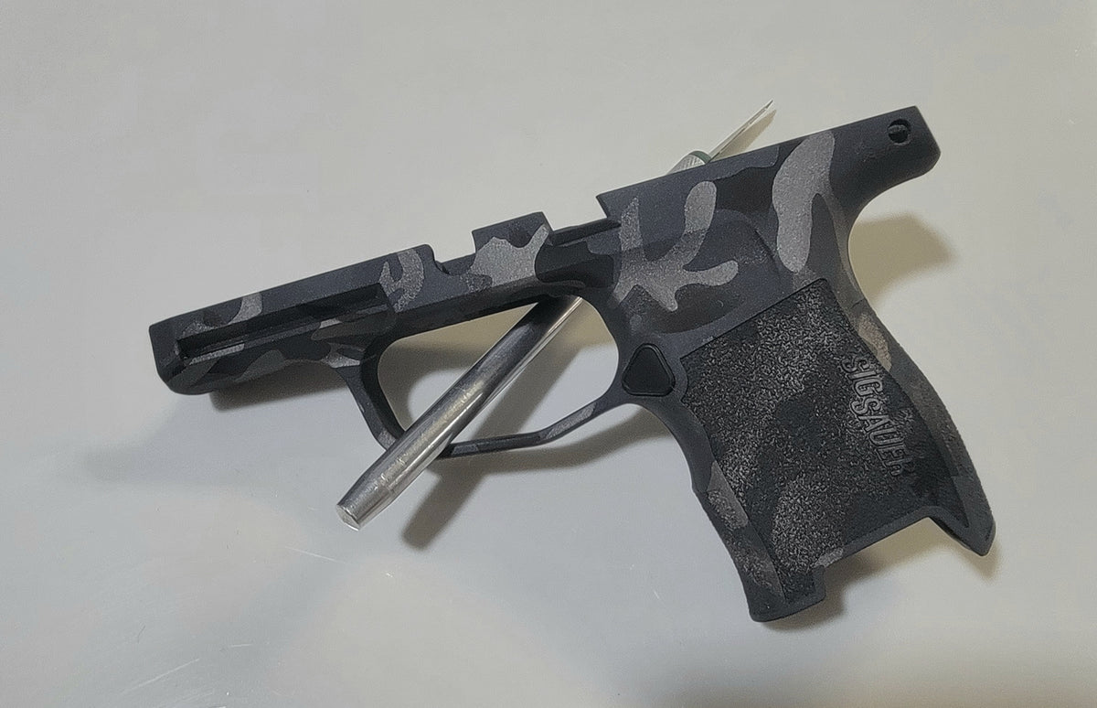 Cerakote P365 Grip Module Metallic Camo Madtech Industries