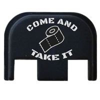 Custom Glock Come and Take it T.P. Backplate Black