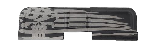 Custom AR-15 Punisher Flag Dust Cover