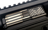 Custom Ar-15 Punisher American Flag Dust Cover