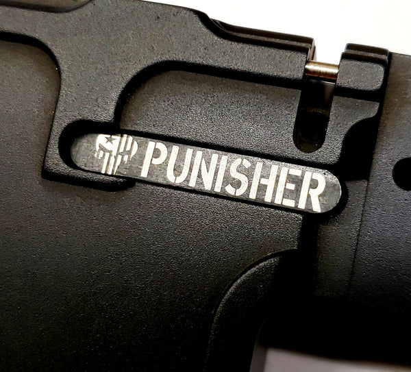 Custom AR Mag Catch Punisher