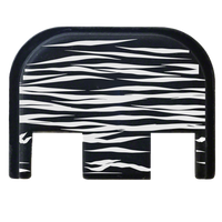 Custom Glock Tiger Stripes Backplate Black